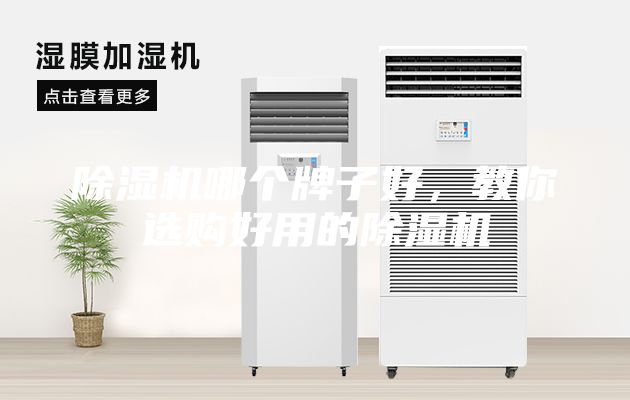 除濕機哪個牌子好，教你選購好用的除濕機