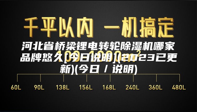 河北省橋梁鋰電轉(zhuǎn)輪除濕機哪家品牌悠久[今日說明](2023已更新)(今日／說明)